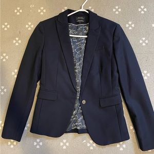 RW&Co Women’s Navy Blue Suit Size 2, Blazer and Pants matching set